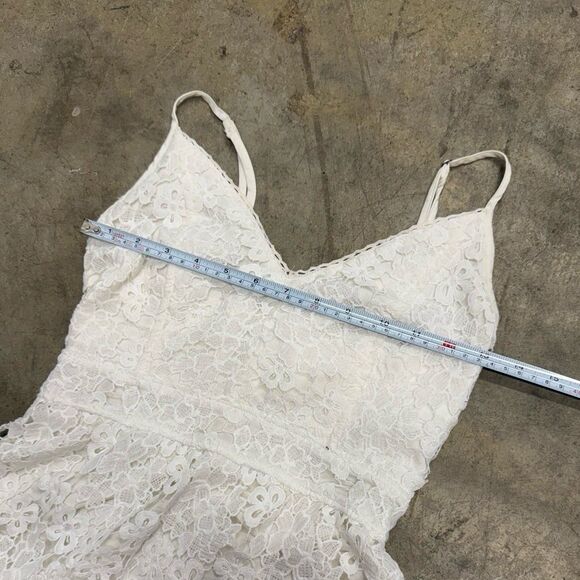 Abercrombie & fitch lacey white mini dress - Picture 4 of 7